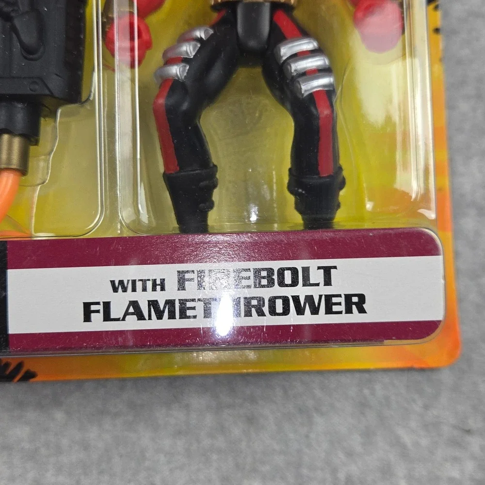 GI Joe Extreme Inferno Action Figure Kenner 1995 Firebolt Flamethrower 81179 NIB